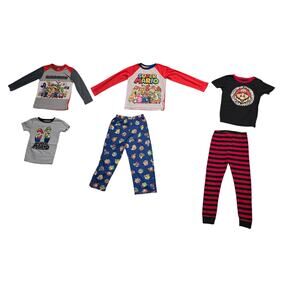 6 Piece Super Mario Pajama Bundle 7